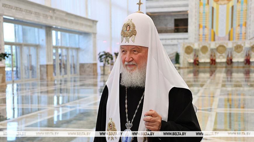 Патрыярх МаскоўскІ і ўсяе Русі Кірыл. Фота з архіва