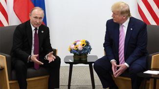 Уладзімір Пуцін і Дональд Трамп. Фота РІА Навіны