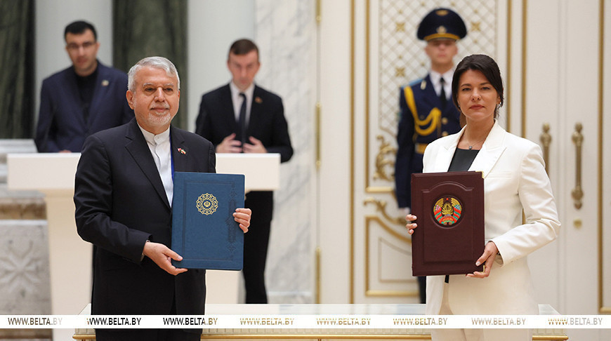 Мемарандум аб узаемаразуменні і супрацоўніцтве заключаны паміж Беларускім тэлеграфным агенцтвам і Інфармацыйным агенцтвам Ісламскай Рэспублікі Іран