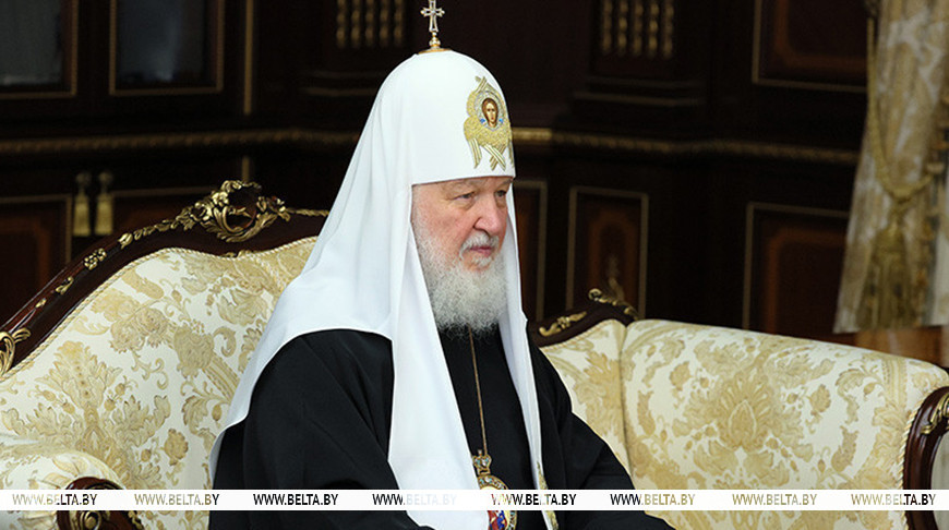 Патрыярх Маскоўскі і ўсяе Русі Кірыл. Фота з архіва
