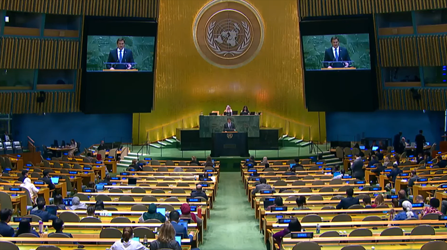 Скрыншот відэа un.org