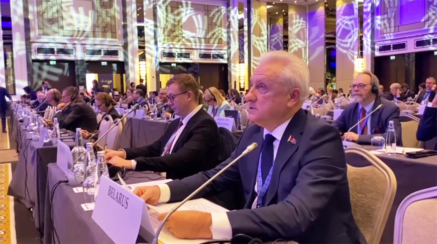 Скрыншот відэа Палаты прадстаўнікоў Нацыянальнага сходу Рэспублікі Беларусь