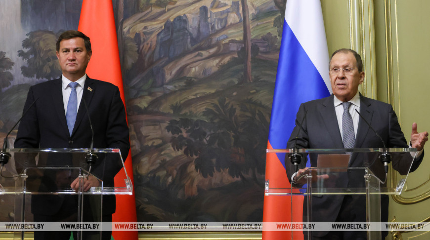 Максім Рыжанкоў і Сяргей Лаўроў. Фота ТАСС