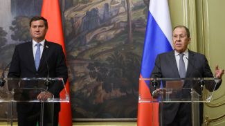 Максім Рыжанкоў і Сяргей Лаўроў. Фота ТАСС