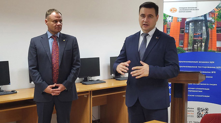 Дзмітрый Міронаў і Андрэй Іванец. Фота РІКВ