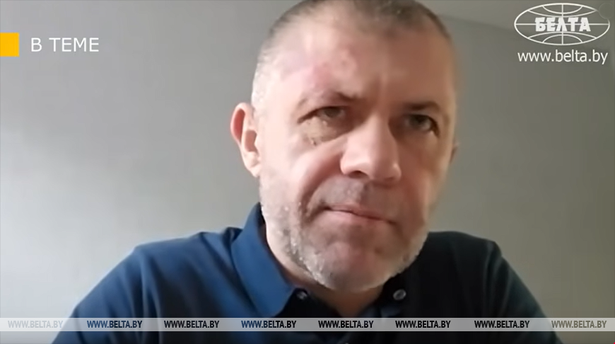 Сяргей Банар. Скрыншот відэа