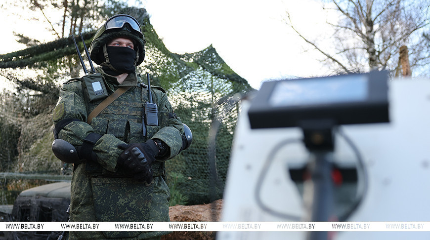 У час аператыўнага збору з кіруючым складам Узброеных Сіл у Лепельскім раёне