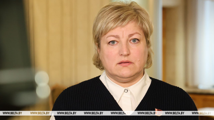 Вольга Бруй. Фота прэс-службы Мінаблвыканкама
