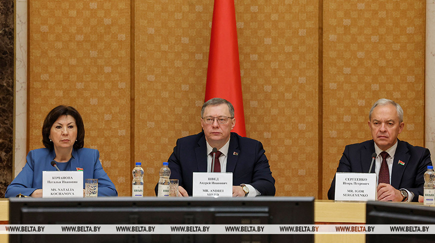 Наталля Качанава, Андрэй Швед, Ігар Сергяенка