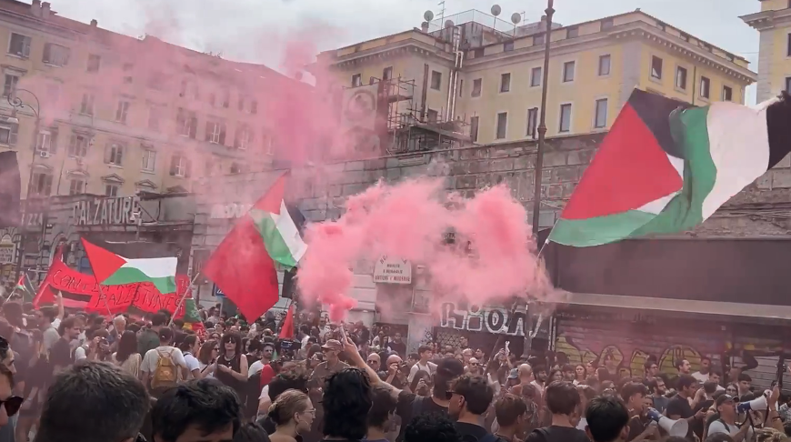 Скрыншот відэа ТАСС