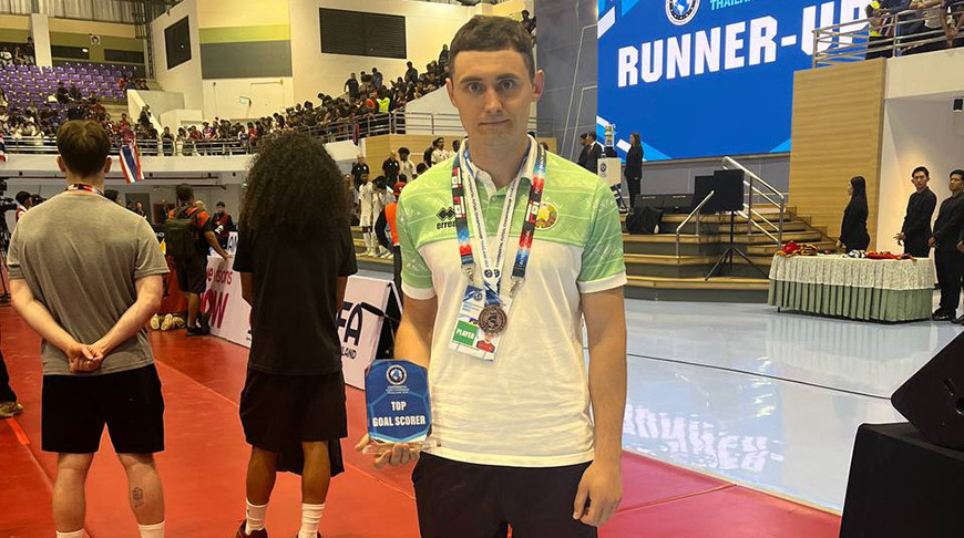 Уладзіслаў Сялюк. Фота Беларускай асацыяцыі міні-футбола