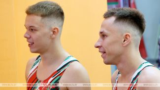 Андрэй Буйлоў і Іван Літвіновіч. Фота з архіва