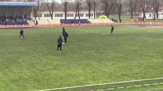 Скрыншот відэа ФК "Слонім"