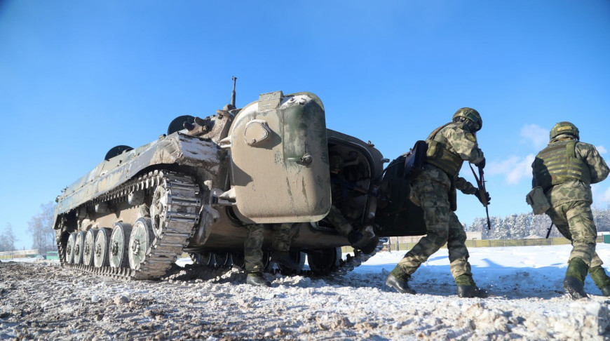 Фота прэс-службы Інстытута пагранічнай службы Рэспублікі Беларусь
