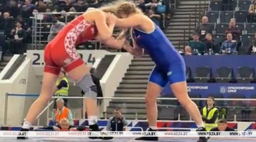 Скрыншот відэа Беларускай федэрацыі барацьбы