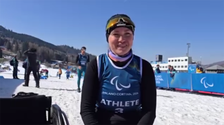 Лідзія Лобан. Скрыншот відэа