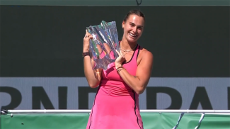 Арына Сабаленка. Скрыншот відэа