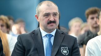 Віктар Лукашэнка. Фота НАК, Дзяніса Касцючэнкі