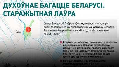Духоўнае багацце Беларусі. Старажытная лаўра  