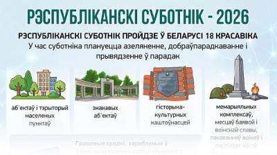 Рэспубліканскі суботнік - 2026 