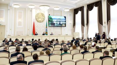 У Гомелі адбылася першая сесія абласнога Савета дэпутатаў 29-га склікання