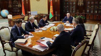 Падрыхтоўку да пасяджэння УНС абмеркавалі ў Лукашэнкі