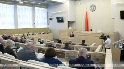 Заключнае пасяджэнне 11-й сесіі Савета Рэспублікі адбылося ў Мінску