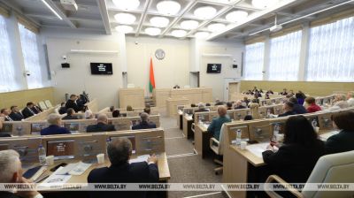 У Мінску праходзіць першая сесія Савета Рэспублікі восьмага склікання