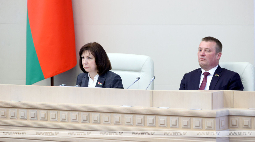 Качанава выбрана старшынёй Савета Рэспублікі восьмага склікання