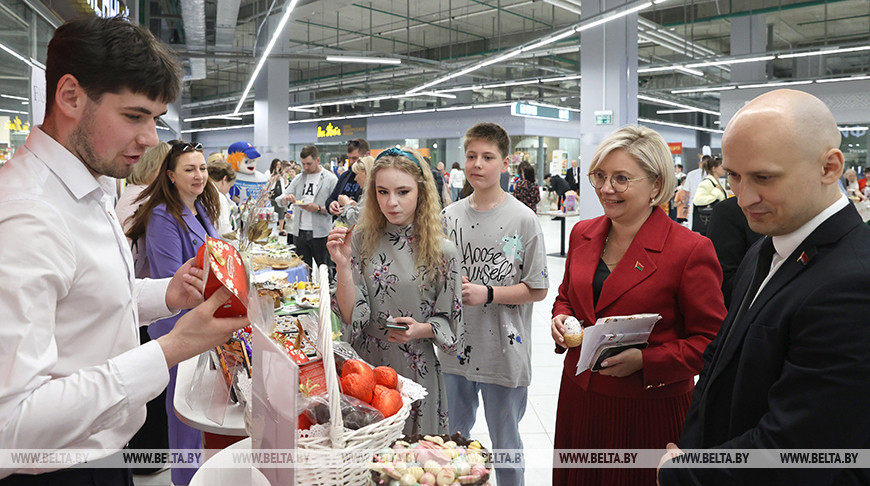 Велікодныя выстаўкі-кірмашы праходзяць у Мінску