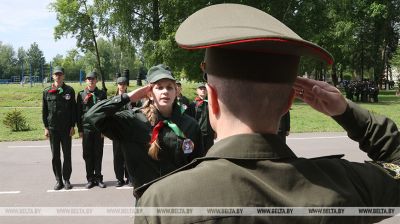 Абласны этап ваенна-патрыятычнай гульні "Зарніца" прайшоў у Магілёўскім кадэцкім вучылішчы