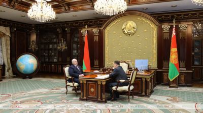 Лукашэнка прыняў з дакладам прэм'ер-міністра  