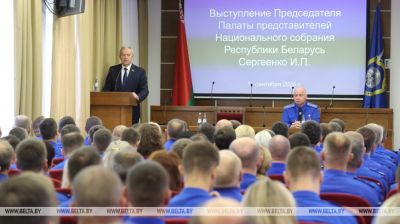 Сергяенка правёў сустрэчу з калектывам Следчага камітэта  