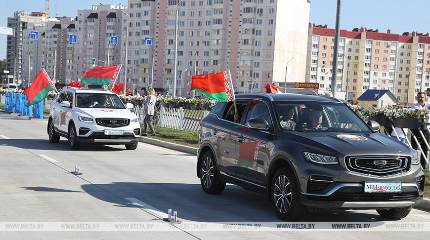 У Магілёве адкрылі завяршальную трэцюю чаргу дарогі-дублёра вул.Якубоўскага-Загараднае шасэ