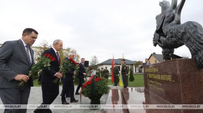 У Баранавічах ушанавалі памяць лётчыкаў-герояў