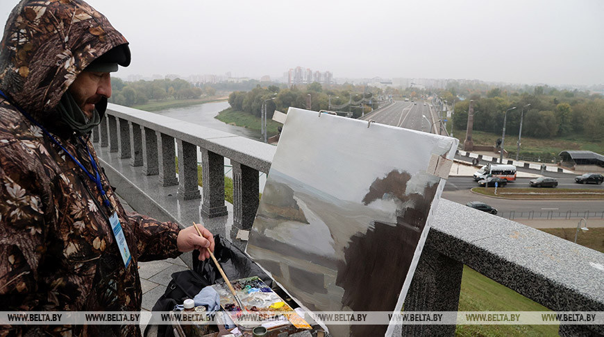 XXVIII Міжнародны пленэр па жывапісе праходзіць у Магілёве