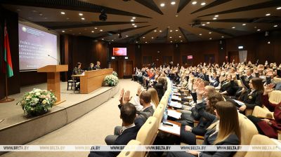 У Мінску адбылося першае пасяджэнне Маладзёжнага парламента трэцяга склікання