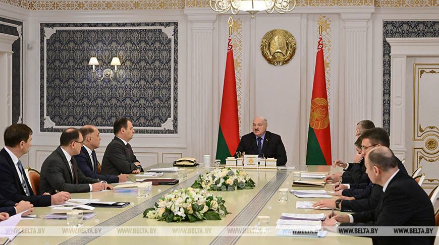 Пытанні падрыхтоўкі да пасяджэння ВДС абмеркавалі на нарадзе ў Прэзідэнта