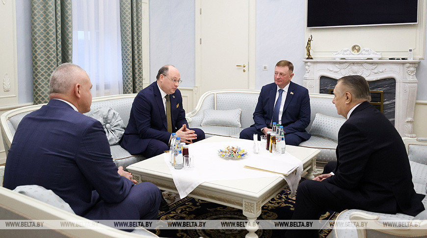 У Вярхоўным Судзе адбылася сустрэча са старшынёй Суда ЕАЭС