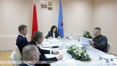 Качанава праводзіць прыём грамадзян у Мінску