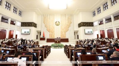 У Мінску праходзіць пасяджэнне другой сесіі Палаты прадстаўнікоў восьмага склікання