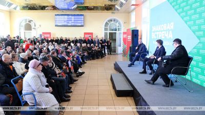 Марафон адзінства: у Баранавічах прайшла "Знакавая сустрэча"