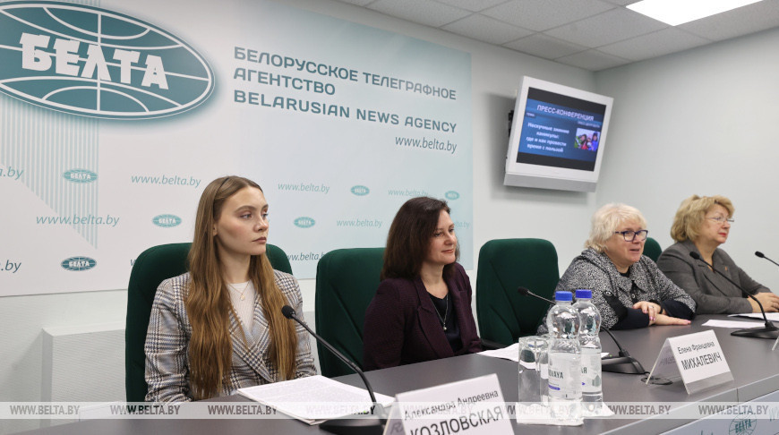 Прэс-канферэнцыя аб занятасці і адпачынку дзяцей у час зімовых канікулаў прайшла ў БЕЛТА