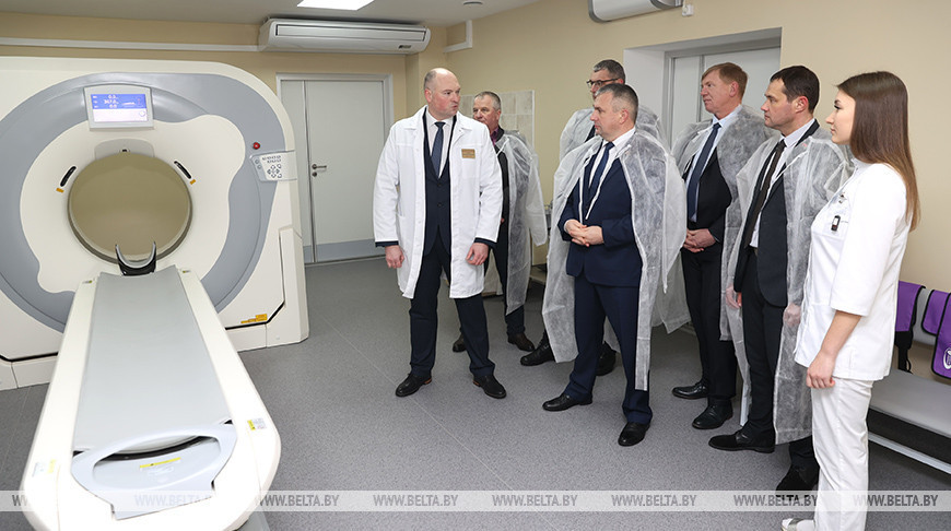 Кабінет камп'ютарнай тамаграфіі і абноўлены рэнтген-кабінет адкрылі ў Лельчыцах
