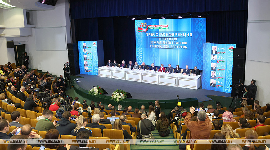 ЦВК: у галасаванні на выбарах Прэзідэнта Беларусі прынялі ўдзел 85,69% выбаршчыкаў
