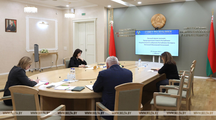 Качанава праводзіць прыём грамадзян у Мінску