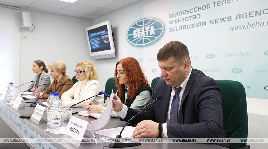 Прэс-канферэнцыя аб падрыхтоўцы кадраў на ўзроўні прафтэхадукацыі прайшла ў БЕЛТА