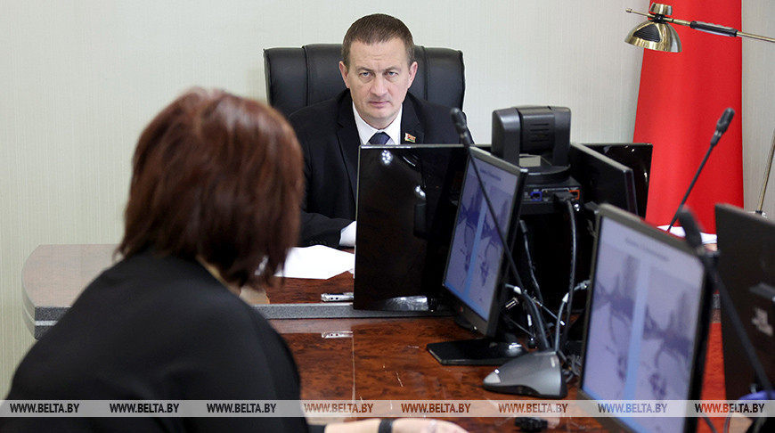 Турчын праводзіць прыём грамадзян у Мінскім аблвыканкаме