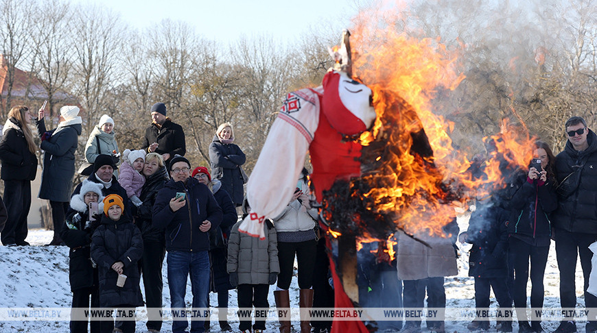 Масленіца прайшла ў Гродзенскай вобласці