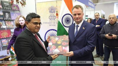 Міжнародны квартал адкрыўся на Мінскай міжнароднай кніжнай выстаўцы-кірмашы